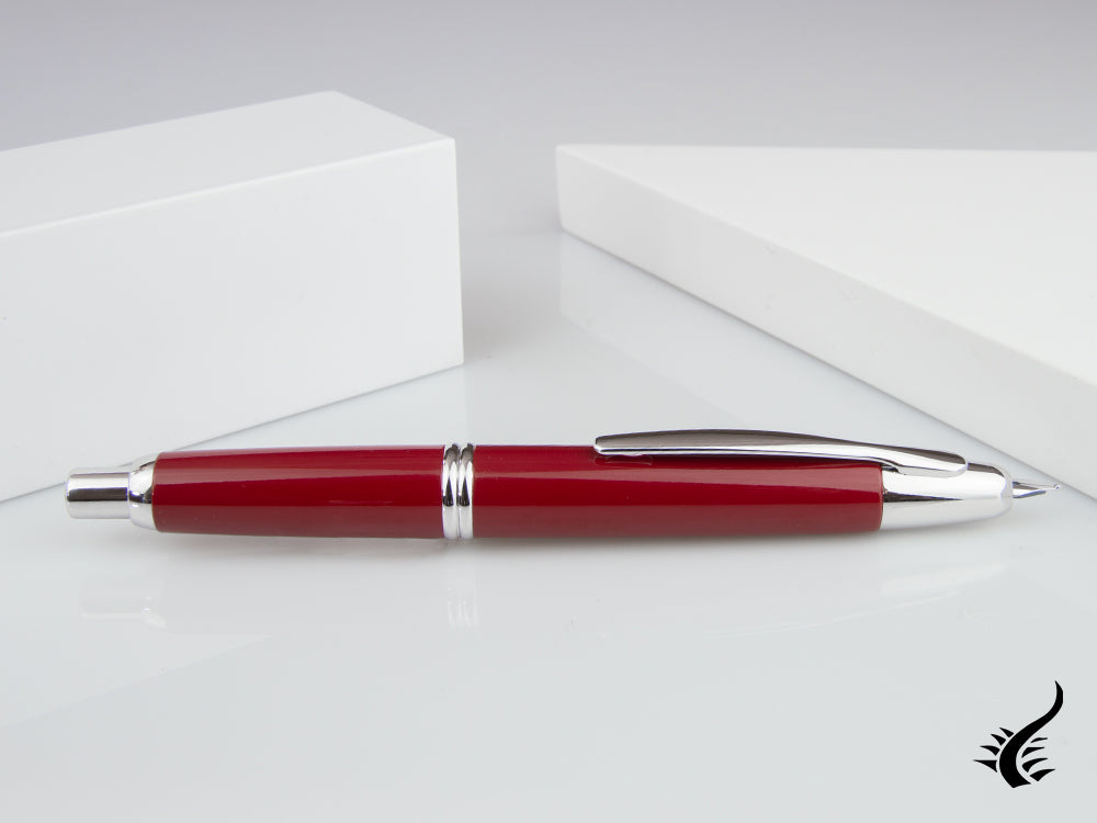 Pilot Capless Red Fountain Pen, FK-1500-RH-RED