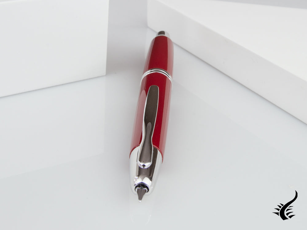 Pilot Capless Red Fountain Pen, FK-1500-RH-RED