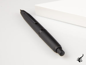 Pilot Capless Stripe Black Matte Fountain Pen, Lacquer, FC-2700RB-BM