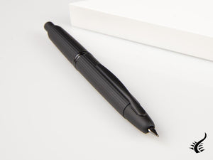 Stylo plume Pilot Capless Stripe noir mat, laque, FC-2700RB-BM