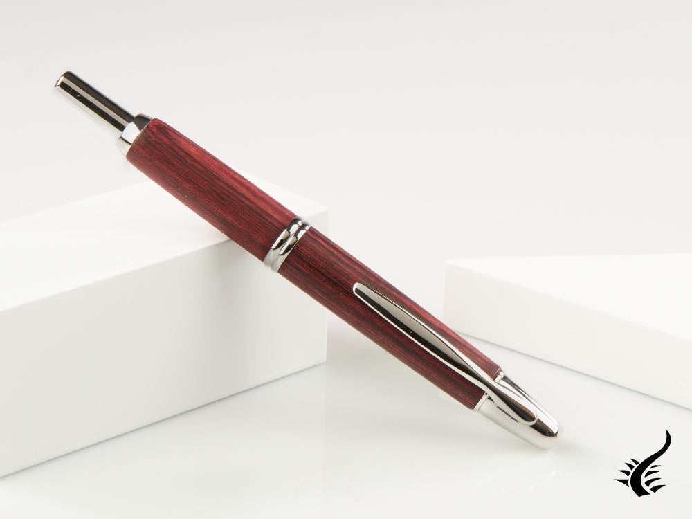 Stylo plume en bois Pilot Capless, bouleau, rouge, FC-2500RR-R