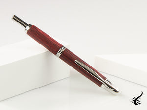 Pilot Capless Wooden Fountain Pen, Birch wood, Red, FC-2500RR-R