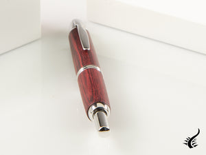 Pilot Capless Wooden Fountain Pen, Birch wood, Red, FC-2500RR-R