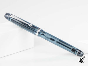 Pilot Custom 74 Midnight Blue Fountain Pen, Rhodium trim, FKKN12SR-TBB