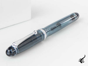 Pilot Custom 74 Midnight Blue Fountain Pen, Rhodium trim, FKKN12SR-TBB