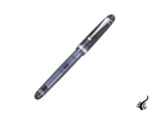 Stylo plume Pilot Custom 74 Midnight Blue, garniture rhodiée, FKKN12SR-TBB