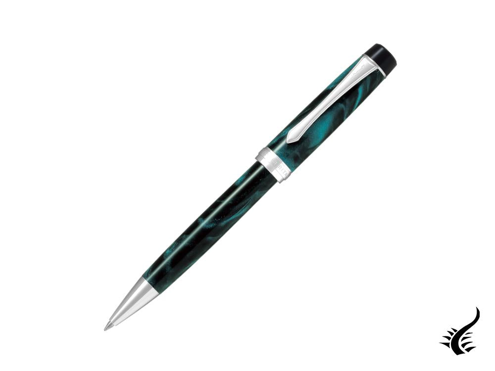 Pilot Custom Heritage SE Ballpoint pen, Resin, Rhodium, Green, BKVH-15SR-MAG