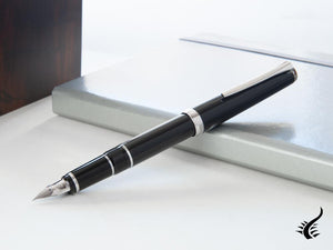 Stylo plume Pilot Falcon, noir, plume flexible, Falcon-Black