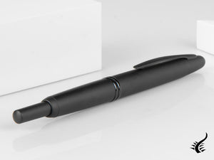 Stylo plume Pilot rétractable noir mat sans capuchon