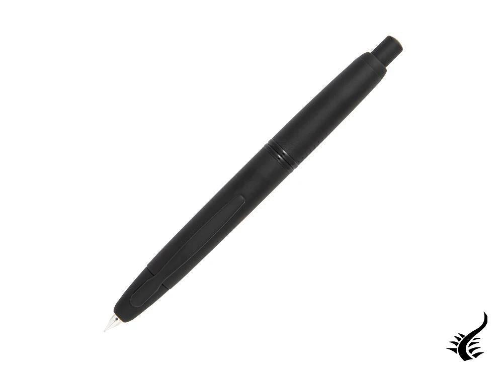 Pilot Fountain Pen Retractable Black Matte Capless