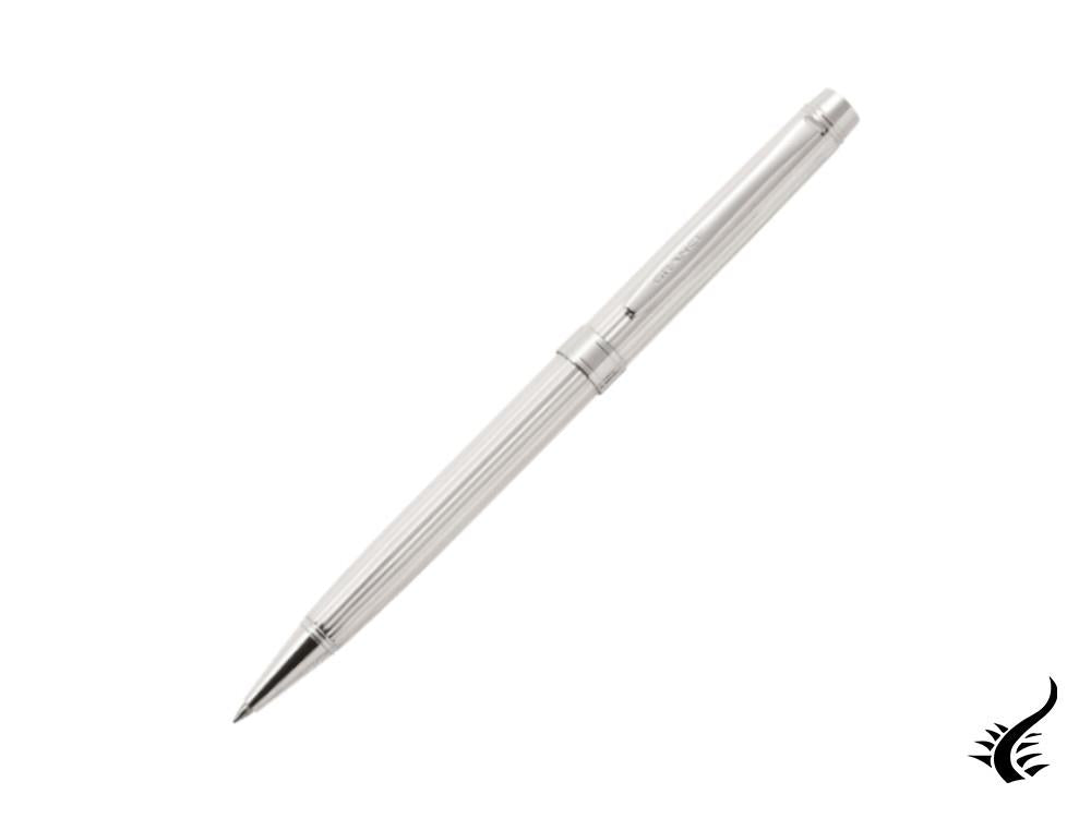 Pilot Grance Stripe Ballpoint pen, Silver, Rhodium-plated Trims, BGNC-2MS-GS