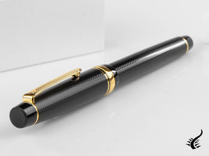 Pilot Justus 95 Fountain Pen, Resin, Gold plated, Black, FJ-3MR-NB-NT