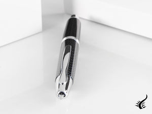 Pilot Retractable Fountain Pen Carbonesque Black  "Capless"