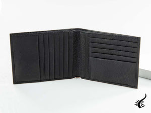 Portefeuille Piquadro Modus, cuir, noir, 12 cartes, PU1241MO/N