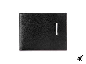 Piquadro Modus Wallet, Leather, Black, 12 Cards, PU1241MO/N