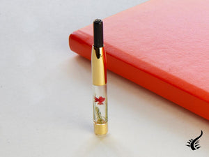 Nakaya Accessoires Convertisseur Maki-e convertisseur, Poissons rouges et plantes