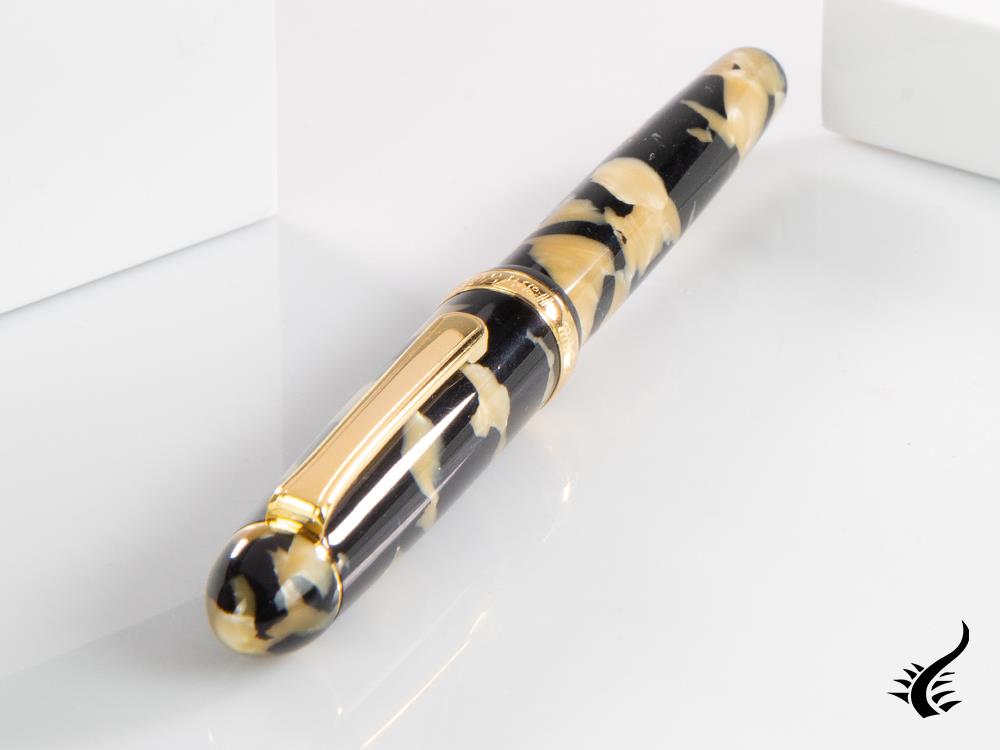 Platinum Celluloid Fountain Pen  Calicó Gold Trims - PTB-30000S-67