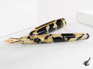 Platinum Celluloid Fountain Pen  Calicó Gold Trims - PTB-30000S-67