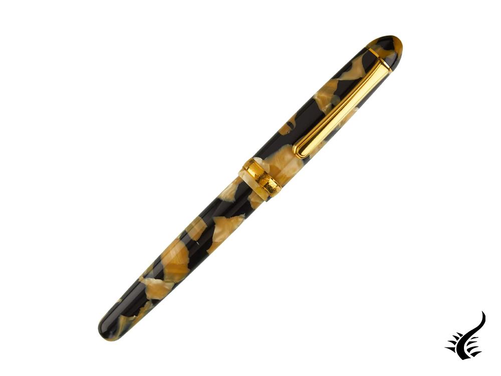 Platinum Celluloid Fountain Pen  Calicó Gold Trims - PTB-30000S-67