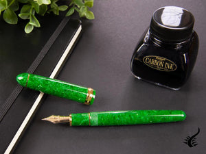 Platinum Celluloid Fountain Pen Jade -Gold Plated Trims- PTB-30000S-45