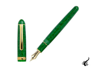 Platinum Celluloid Fountain Pen Jade -Gold Plated Trims- PTB-30000S-45