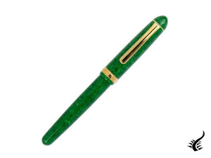 Platinum Celluloid Fountain Pen Jade -Gold Plated Trims- PTB-30000S-45