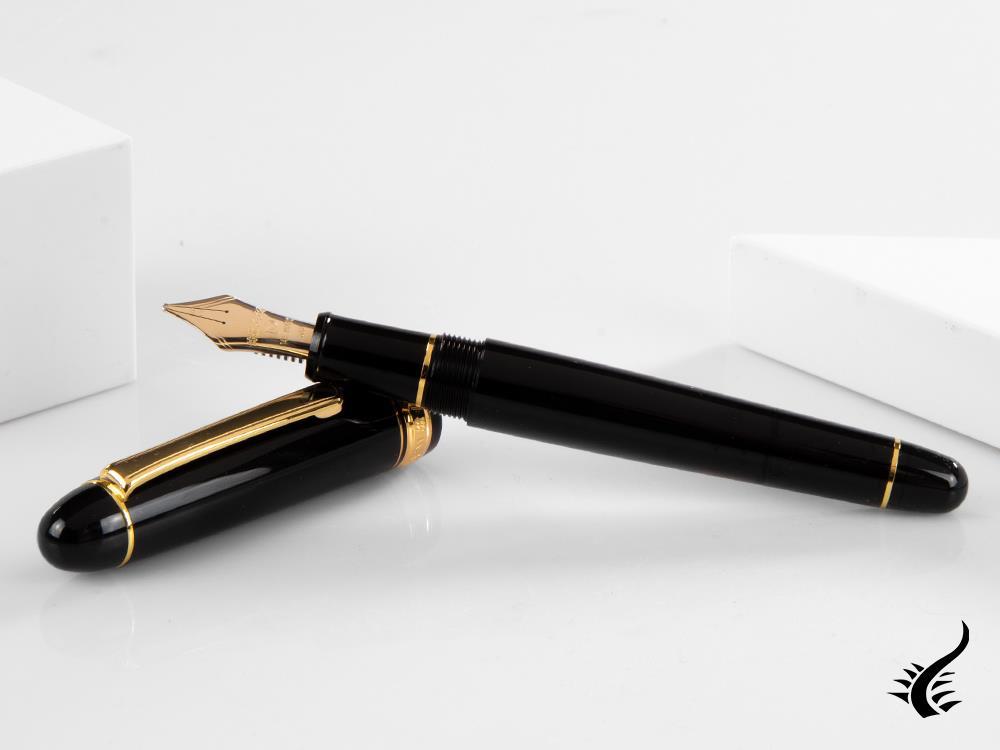 Platinum Century Fountain Pen, Resin, Gold trim, PNBM-20000-1