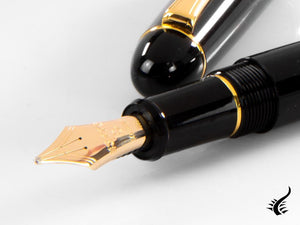 Platinum Century Fountain Pen, Resin, Gold trim, PNBM-20000-1