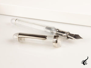 Platinum Century Nice Pure Fountain Pen, Demonstrator, PNB-20000R-4