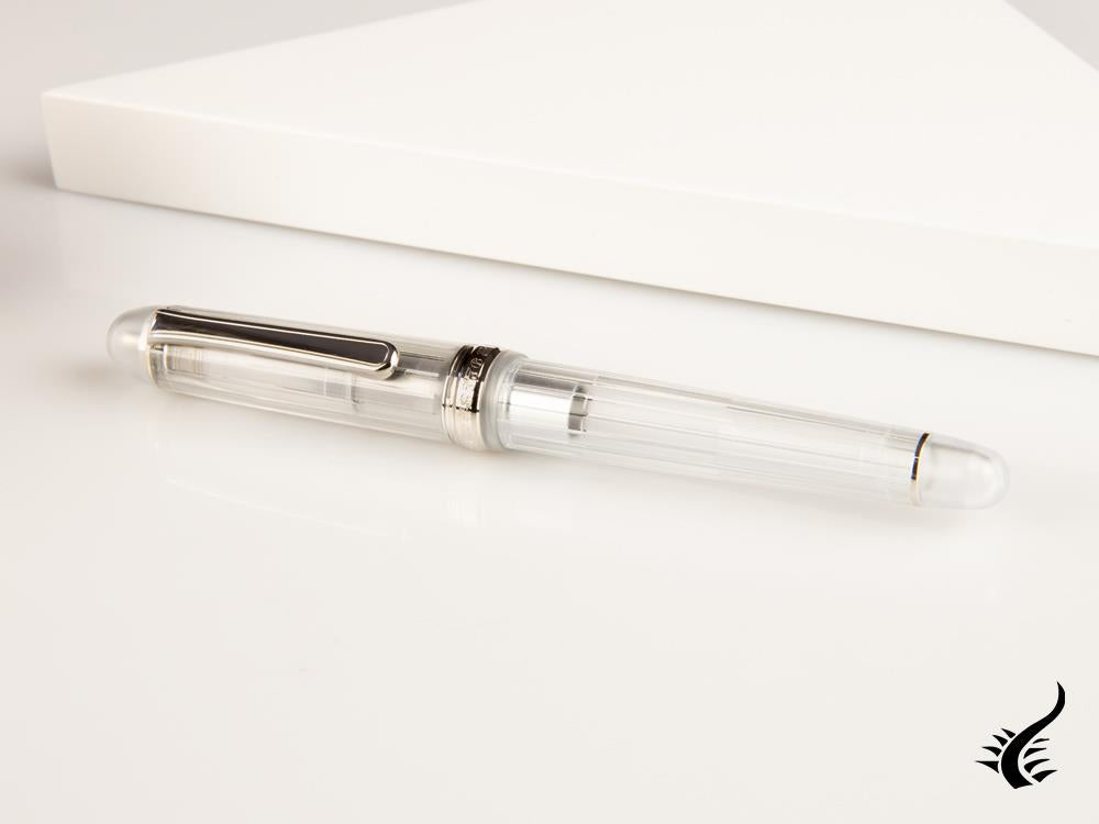 Platinum Century Nice Pure Fountain Pen, Demonstrator, PNB-20000R-4