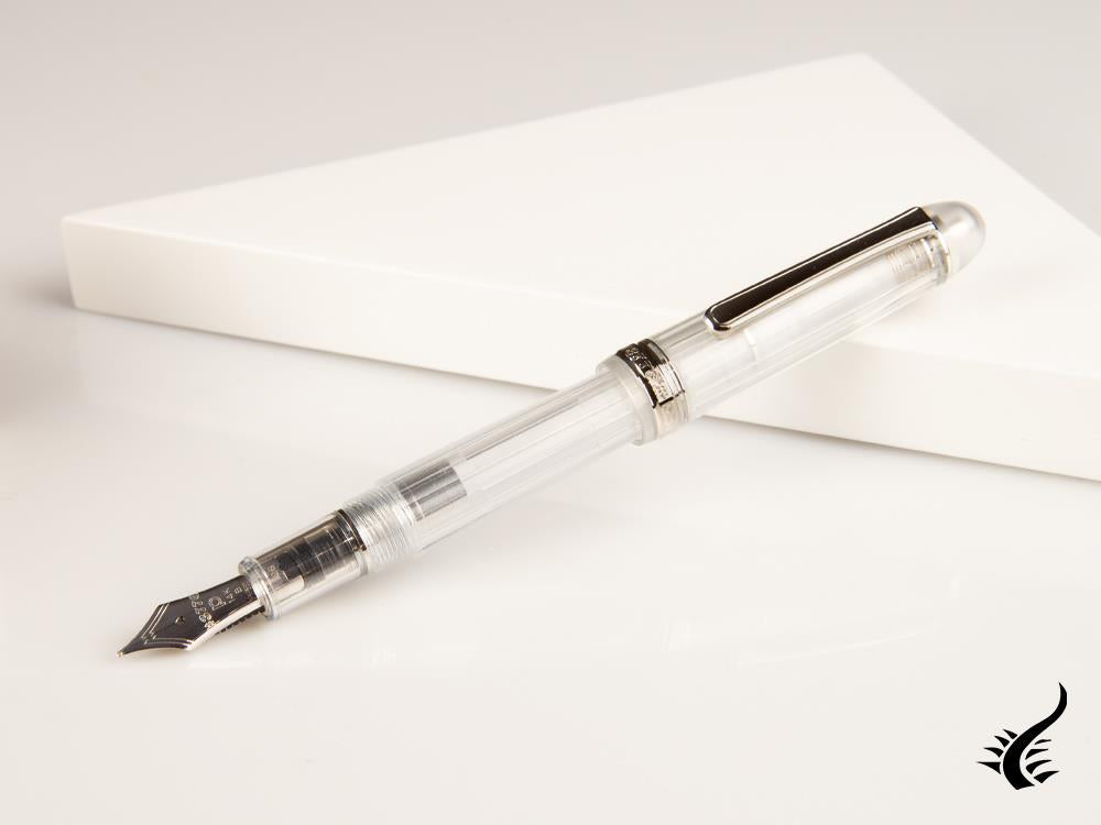 Platinum Century Nice Pure Fountain Pen, Demonstrator, PNB-20000R-4