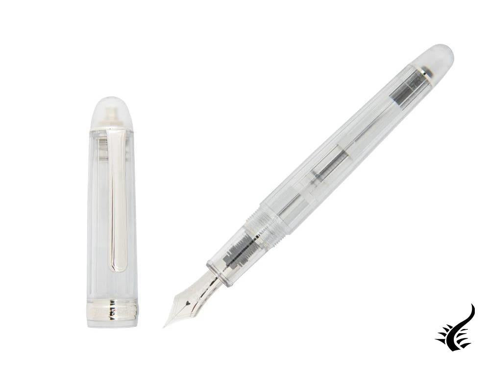 Platinum Century Nice Pure Fountain Pen, Demonstrator, PNB-20000R-4