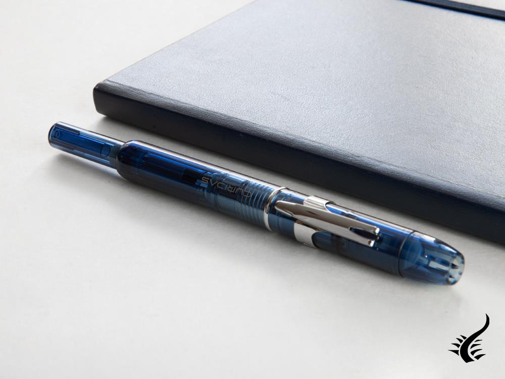 Platinum Curidas Fountain Pen, Retractable, Abyss Blue, PKN-7000-50