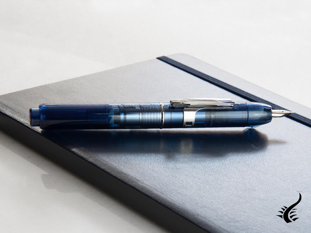 Platinum Curidas Fountain Pen, Retractable, Abyss Blue, PKN-7000-50