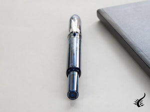 Stylo plume Curidas Platinum, rétractable, bleu abysse, PKN-7000-50