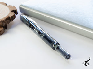 Platinum Curidas Fountain Pen, Retractable, Graphite Smoke, PKN-7000-7