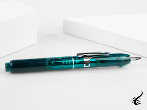 Stylo plume Curidas Platinum, rétractable, vert urbain, PKN-7000-43