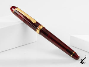 Stylo plume en platine, Century Music Burgundy, PNBM-20000-71