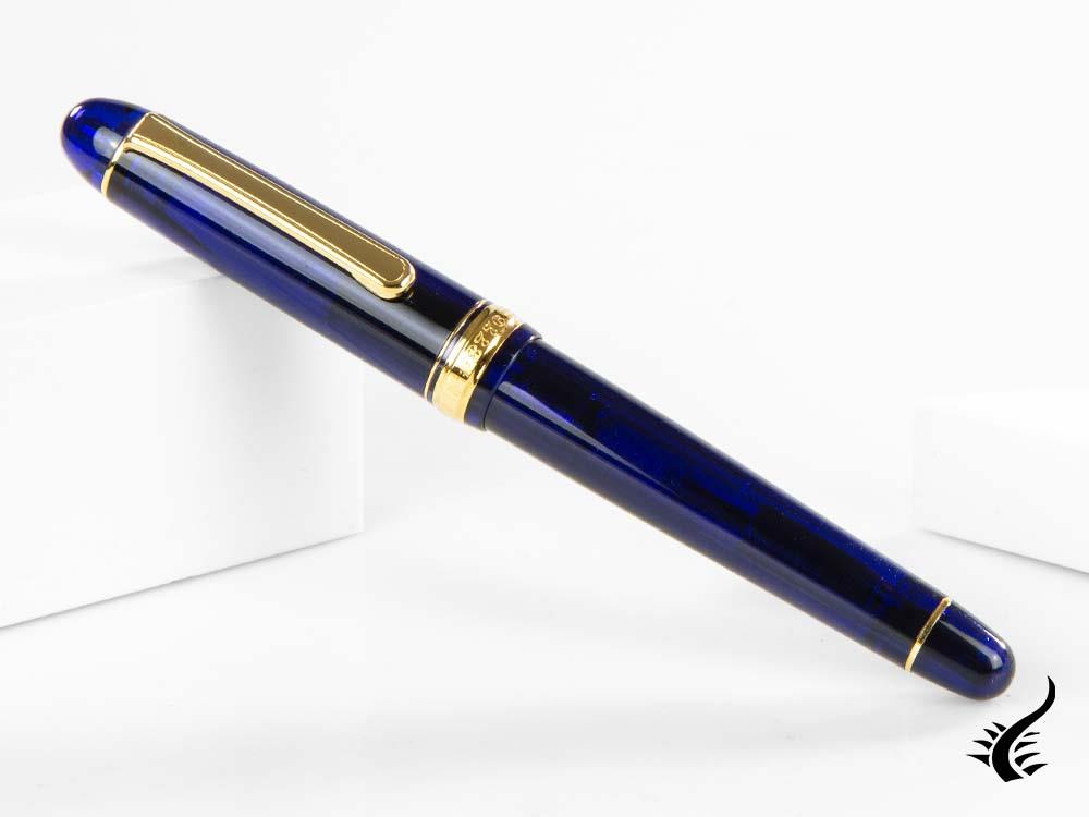 Platinum Fountain Pen, Century Music Chartres Blue, PNBM-20000-51