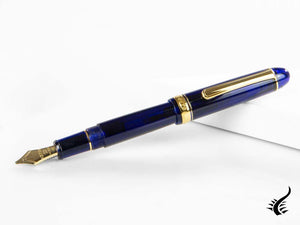 Stylo plume en platine, Century Music Chartres Bleu, PNBM-20000-51