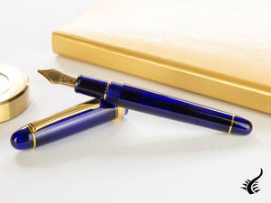 Platinum Fountain Pen, Century Music Chartres Blue, PNBM-20000-51