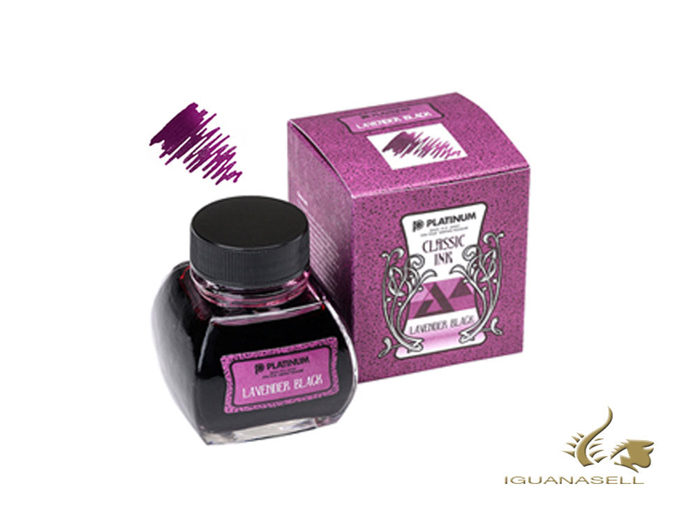 Platinum Ink Bottle, 60ml, Lavender Black, INKK-2000-86