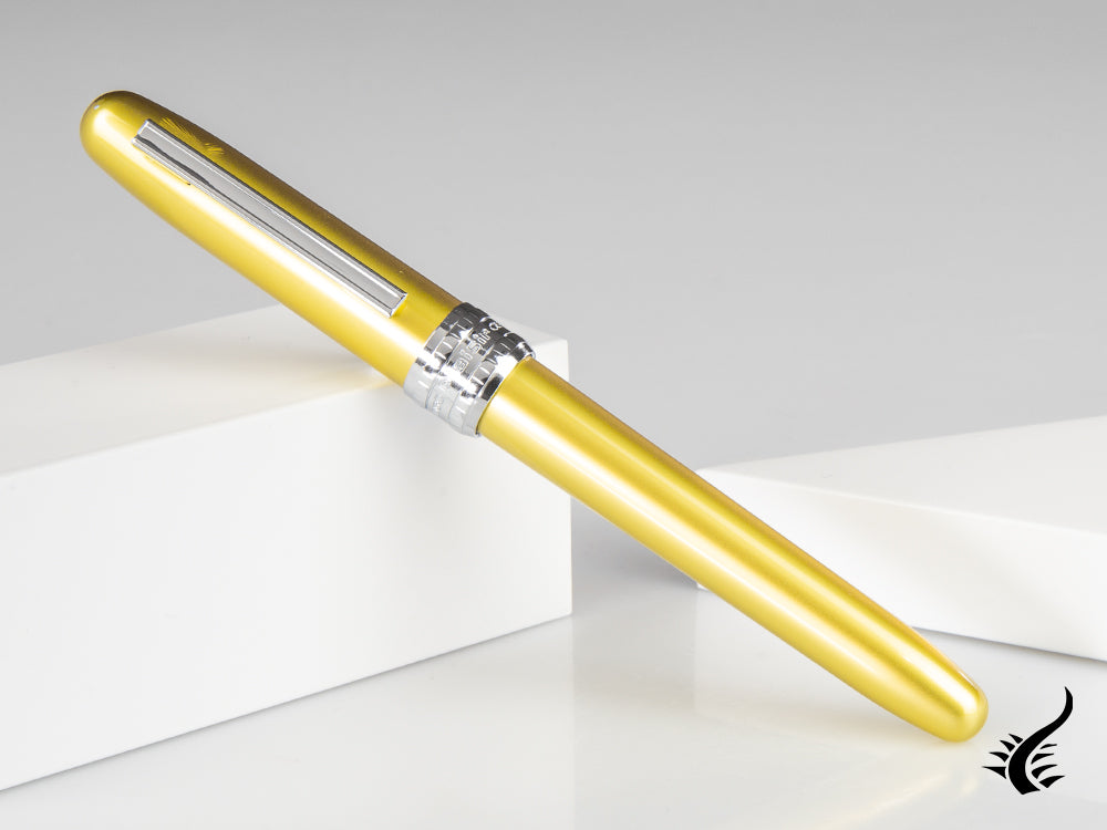 Stylo plume Platinum Plaisir Bali Citrus, jaune, PGB-1000-47