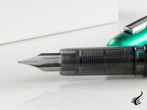 Platinum Plaisir Fountain Pen, Aluminium, Teal Green 2020, PGB-1500-45