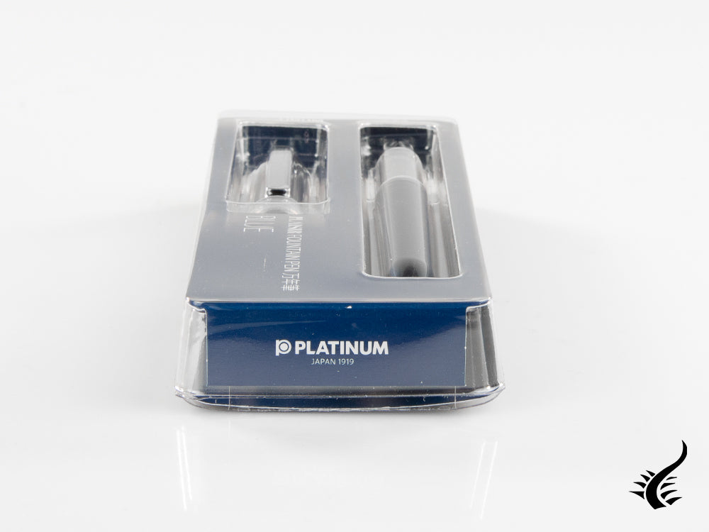 Platinum Plaisir Fountain Pen, Anodized aluminium, Blue, PGB-1000-56