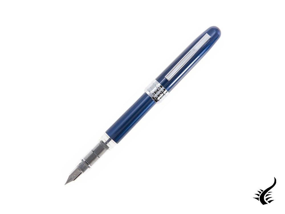 Platinum Plaisir Fountain Pen, Anodized aluminium, Blue, PGB-1000-56