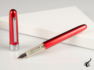 Stylo plume Platinum Plaisir, aluminium anodisé, rouge, PGB-1000-70