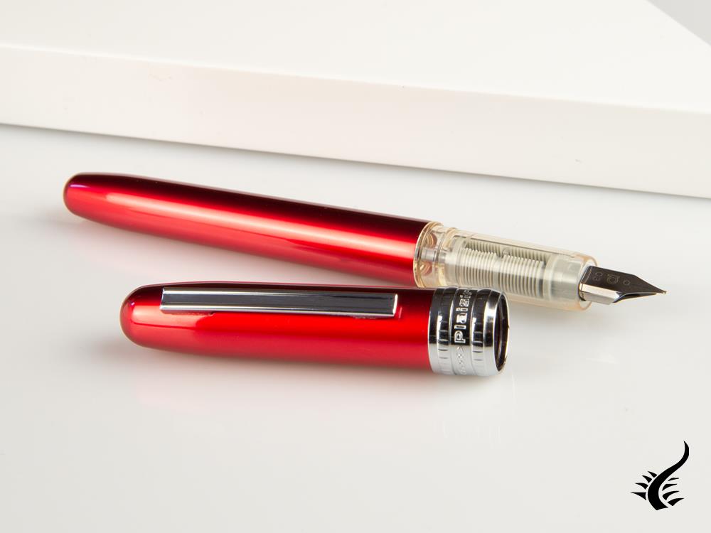 Stylo plume Platinum Plaisir, aluminium anodisé, rouge, PGB-1000-70