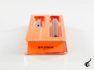 Stylo Plume Platinum Plaisir Nova Orange, Aluminium, PGB-1000-25