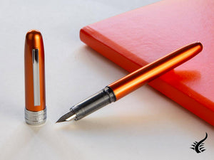 Stylo Plume Platinum Plaisir Nova Orange, Aluminium, PGB-1000-25